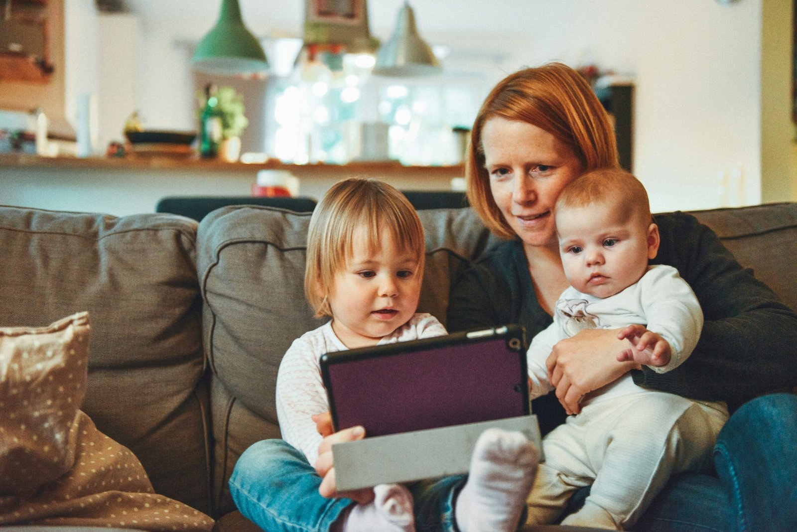 App imagery placeholder for Familitime and MyKidsTime