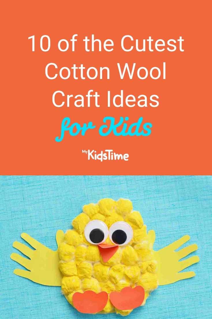 10 of the Cutest Fluffiest Cotton Wool Craft Ideas for Kids - Mykidstime