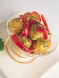 warm potato salad