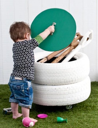 tires for outdoor toys