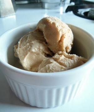Salted caramel ice cream