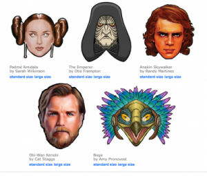 star wars masks