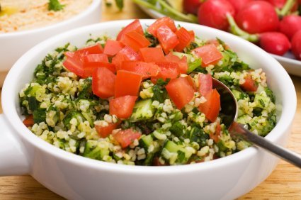 lunch box ideas Bulgar Wheat Salad