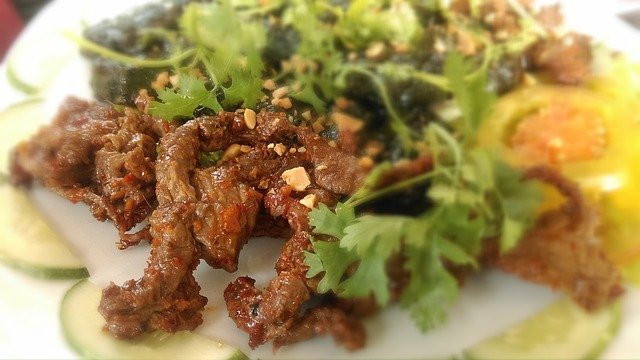 lunch box ideas Beef Salad