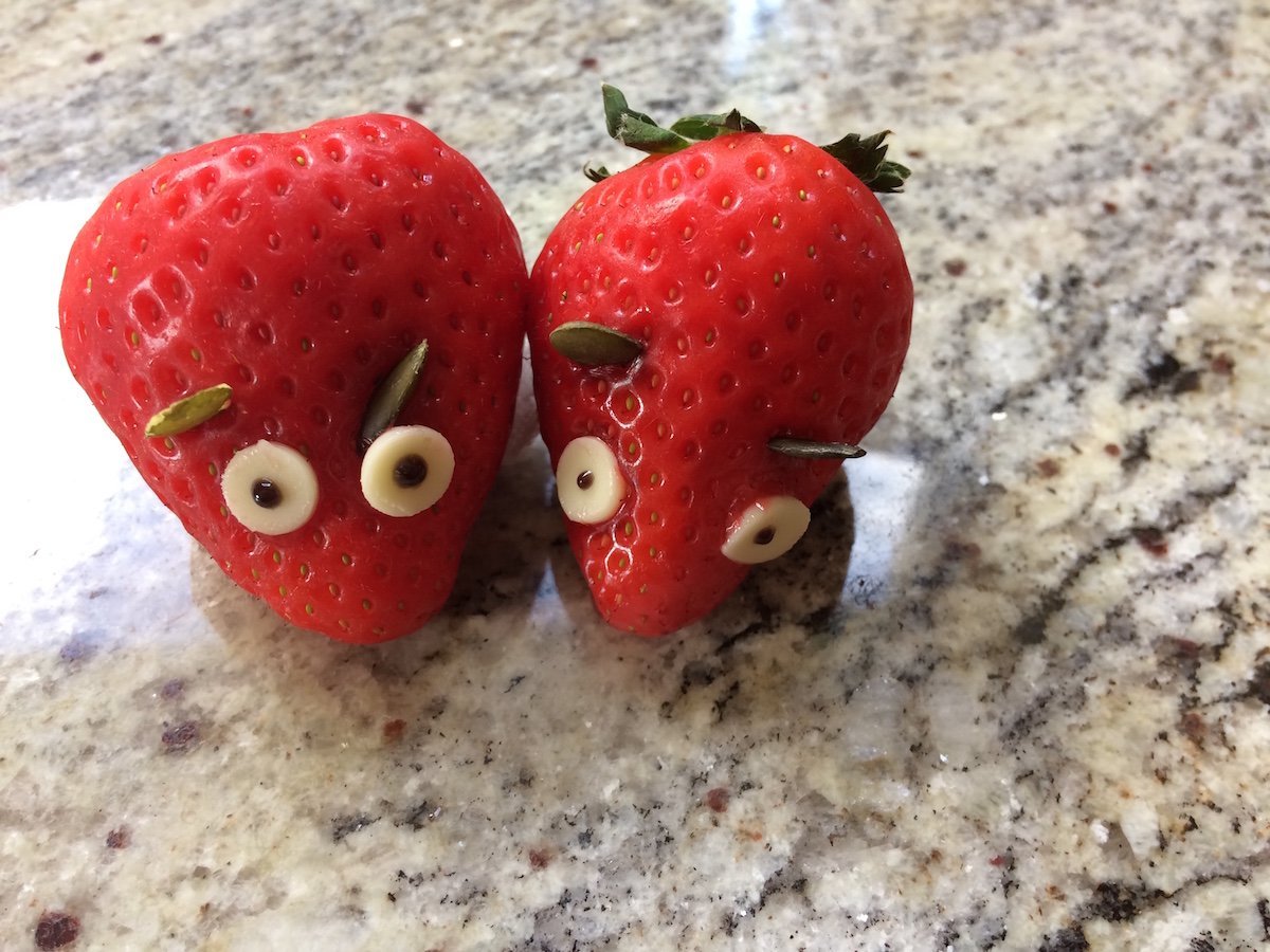 lunch box ideas berries