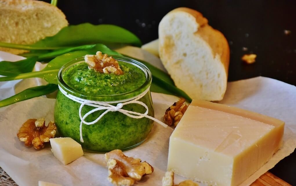 lunch box ideas pesto