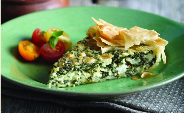 lunch box ideas Spinach and Feta Pie