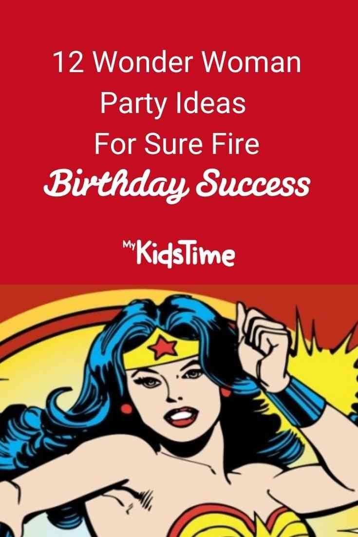 Wonder Woman Party Ideas Pinterest