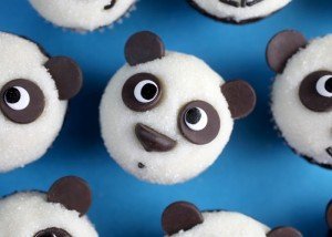 panda cupcakes