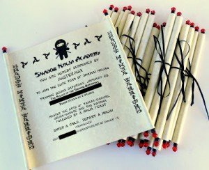 scroll invitations