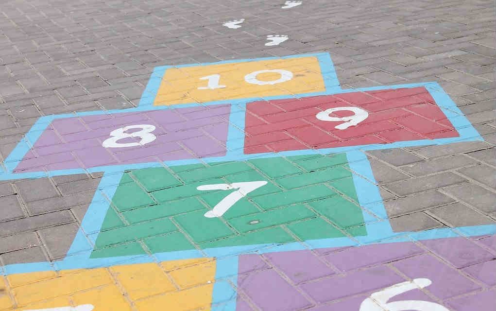 hopscotch hopscotch for childhood games