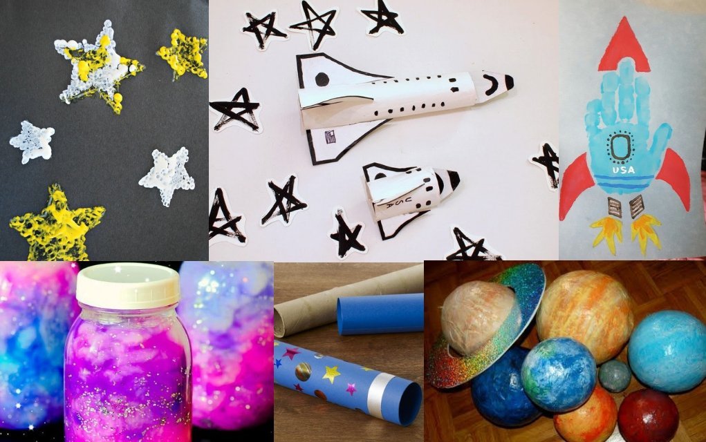 20 Supersonic Super Fun Space Crafts for Kids to Make