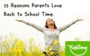 25 Reasons Parents Love Back to School Time