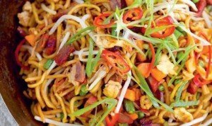 family dinner ideas chow mein