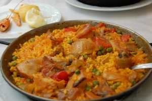 family dinner ideas paella