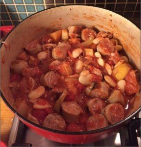 family dinner Ideas sausage pasta recipe