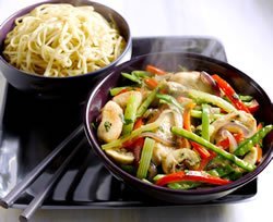 family dinner ideas chicken stirfry