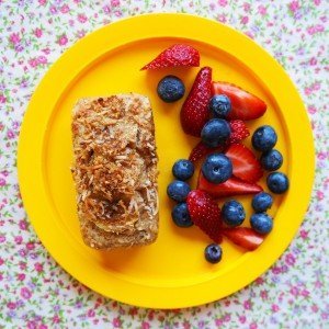 banana coconut loaves