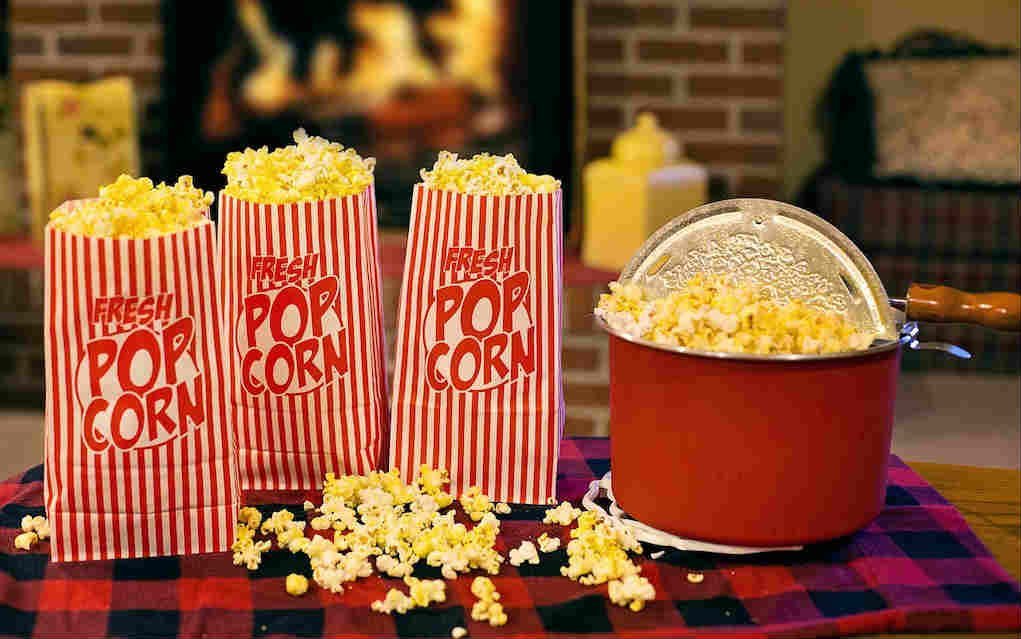 popcorn make a home cinema