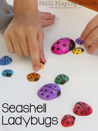 fun summer activities for kids shell crafts