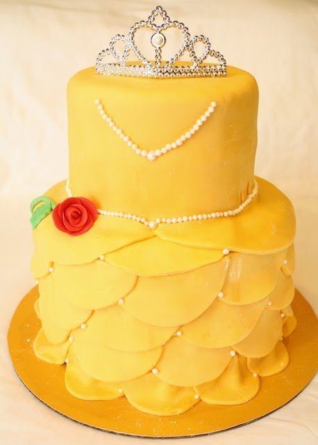 Belle birthday cake