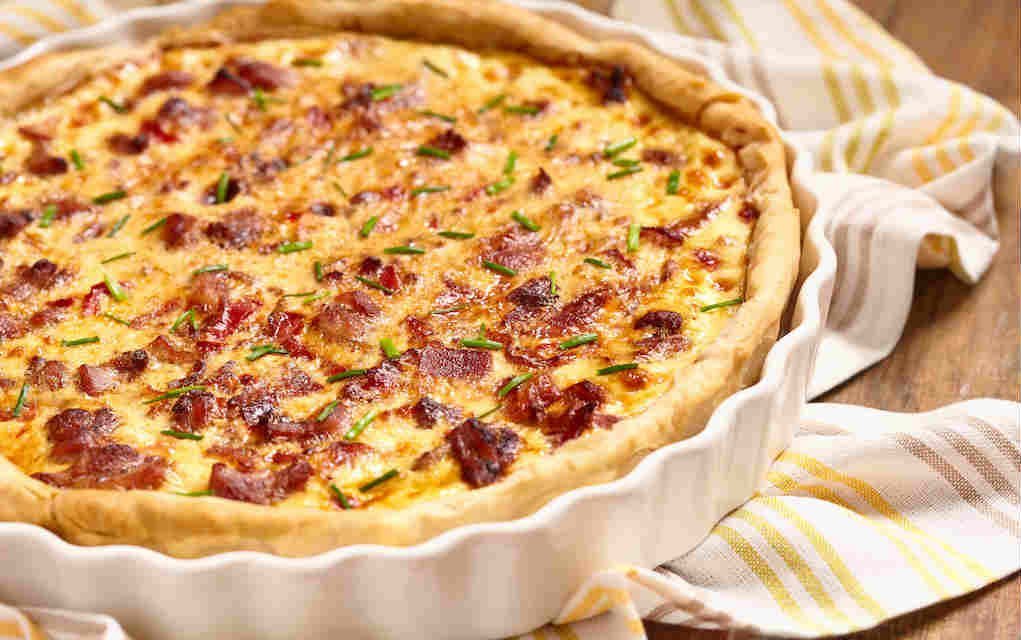 Bacon quiche