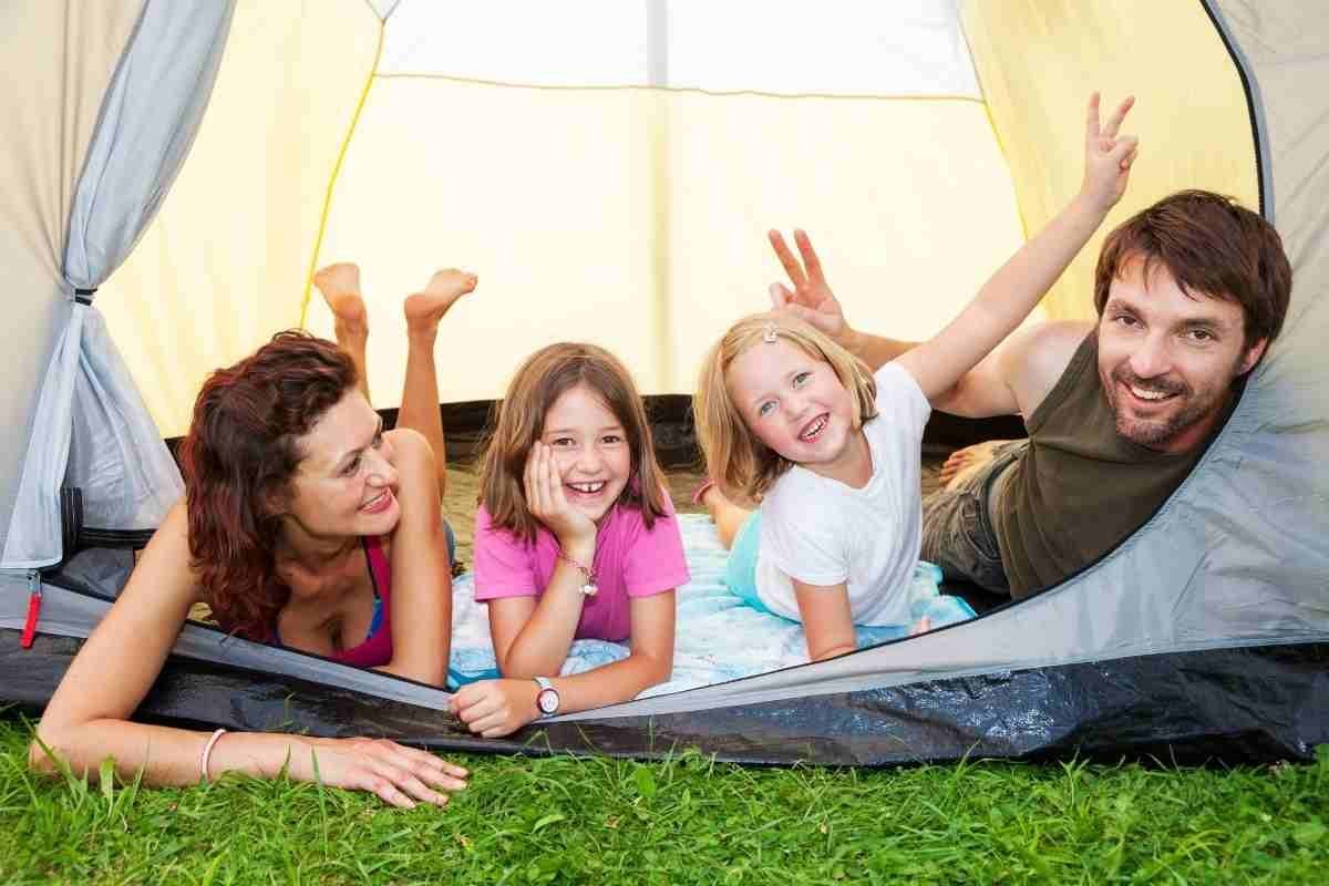 First time camping with kids lead