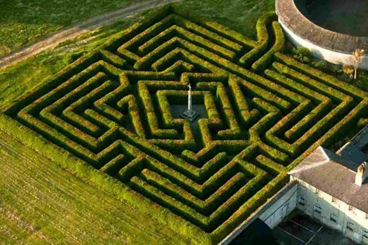 mazes in ireland russborough house