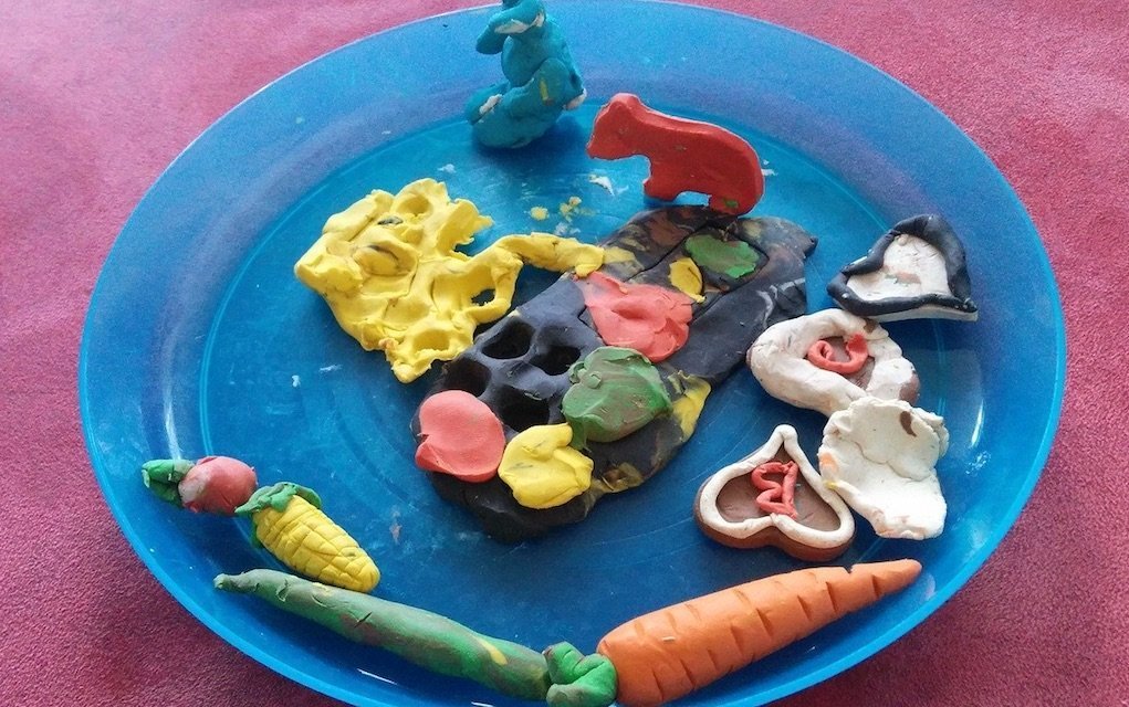 Saltdough summer arts and crafts