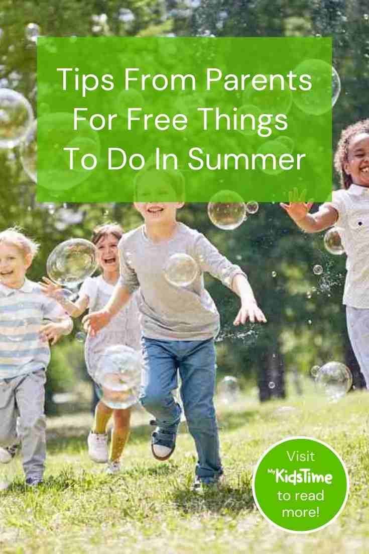 We Love These Tips from Parents for Free Things to Do in the Summer with Kids