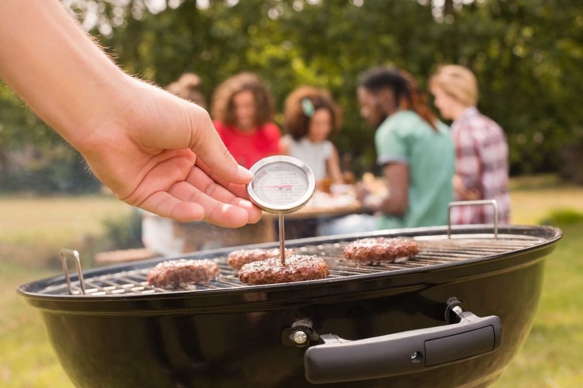 BBQ Food Safety Tips Meat thermometer BBQ Food Safety Tips Meat thermometer