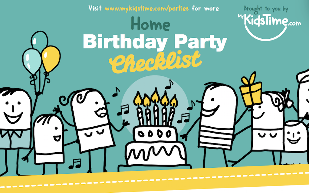 This Is The Only Birthday Party Checklist You’ll Ever Need