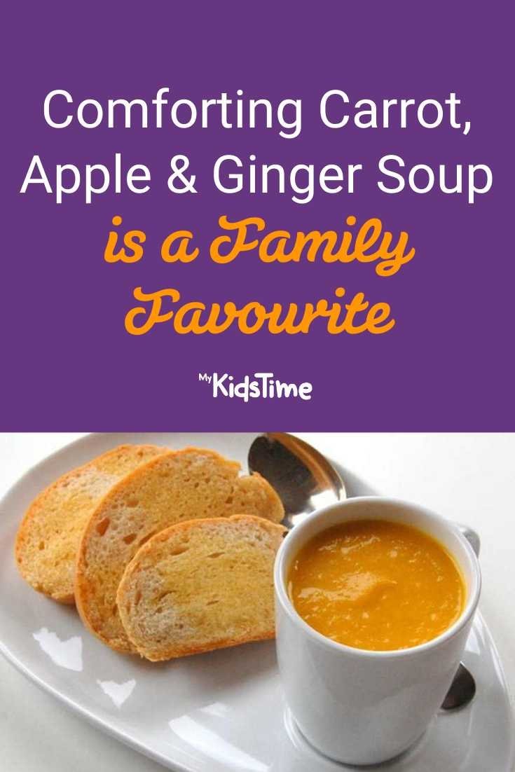 Carrot, Apple and Ginger Soup recipe