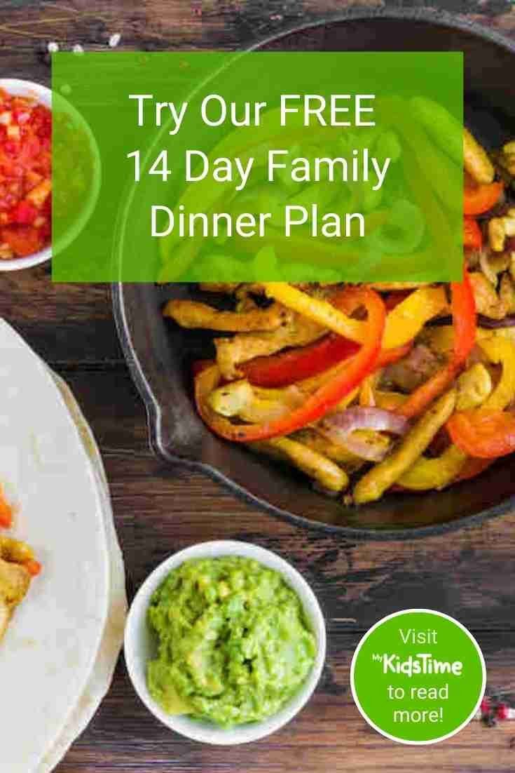 Stuck for Family Dinner Ideas Try Our Free 14 Day Dinner Plan