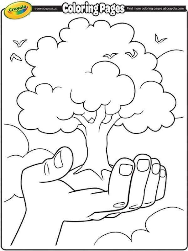 earth day colouring pages