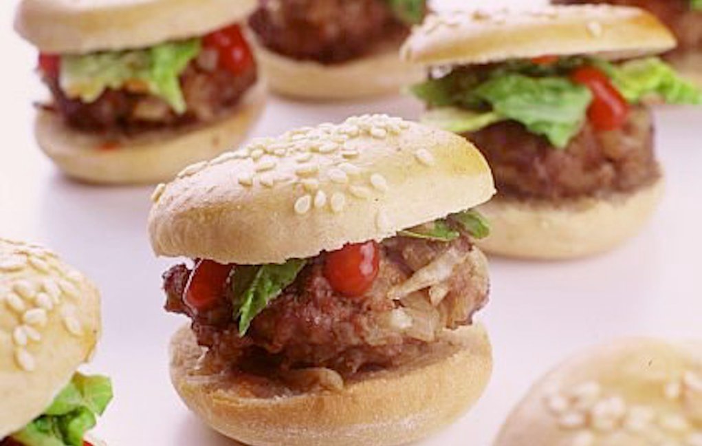 Mykidstime noon year’s eve party burger burgers