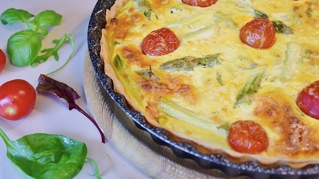 Tomato Tart with Gruyere Cheese easy party food ideas