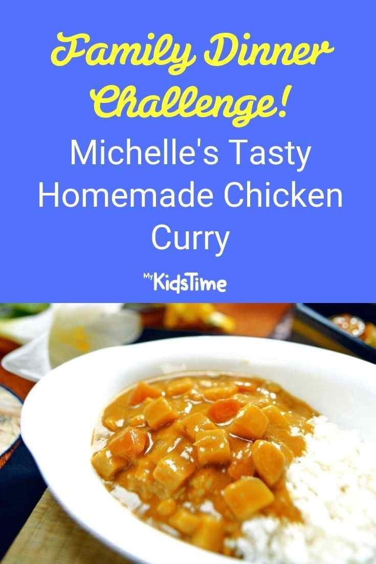 homemade chicken curry