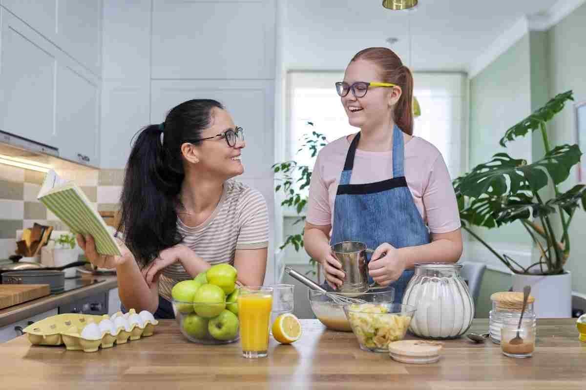 teen cooking
