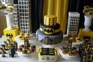 Lego Batman Party Cake from Catia Festas Facebook