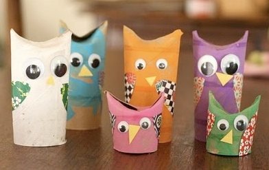 Owls from The Natural Kids Team