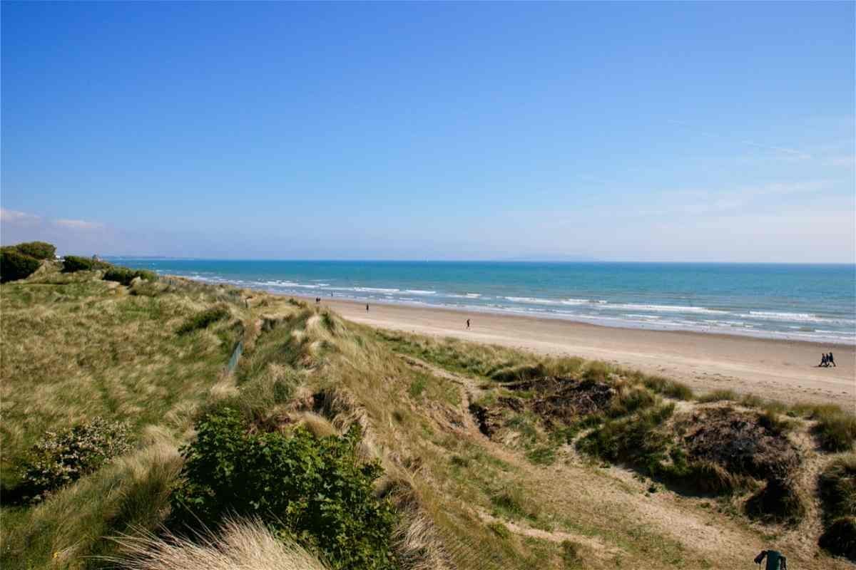 Portmarnock beach for instagram places in Dublin