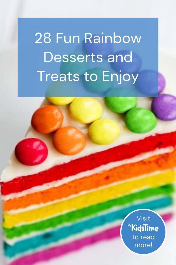 28 Fun Rainbow Desserts, Cakes and Treats to Brighten Your Day - Mykidstime