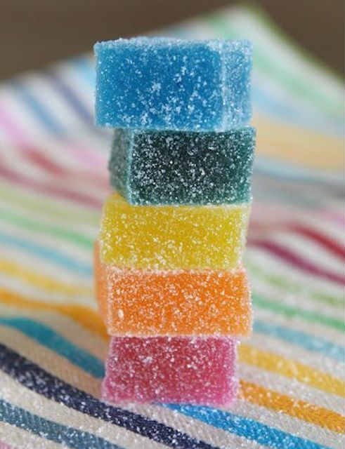 Sparkly Fruit Gummies