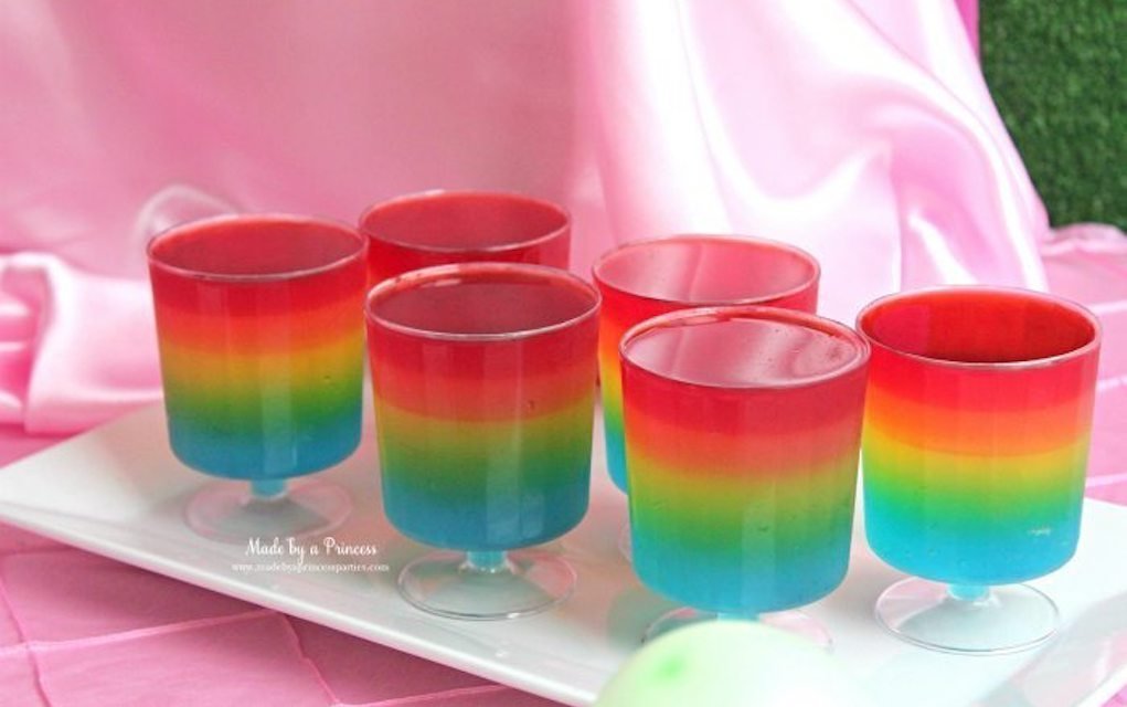 Jello - Made by a Princess - Mykidstime unicorn party food