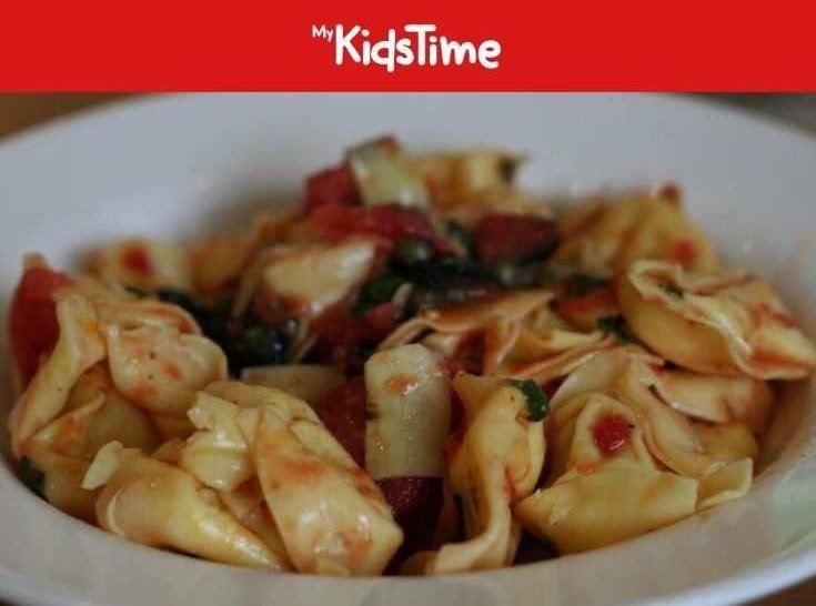 Ravioli Pasta and Tomato Salad recipe photo