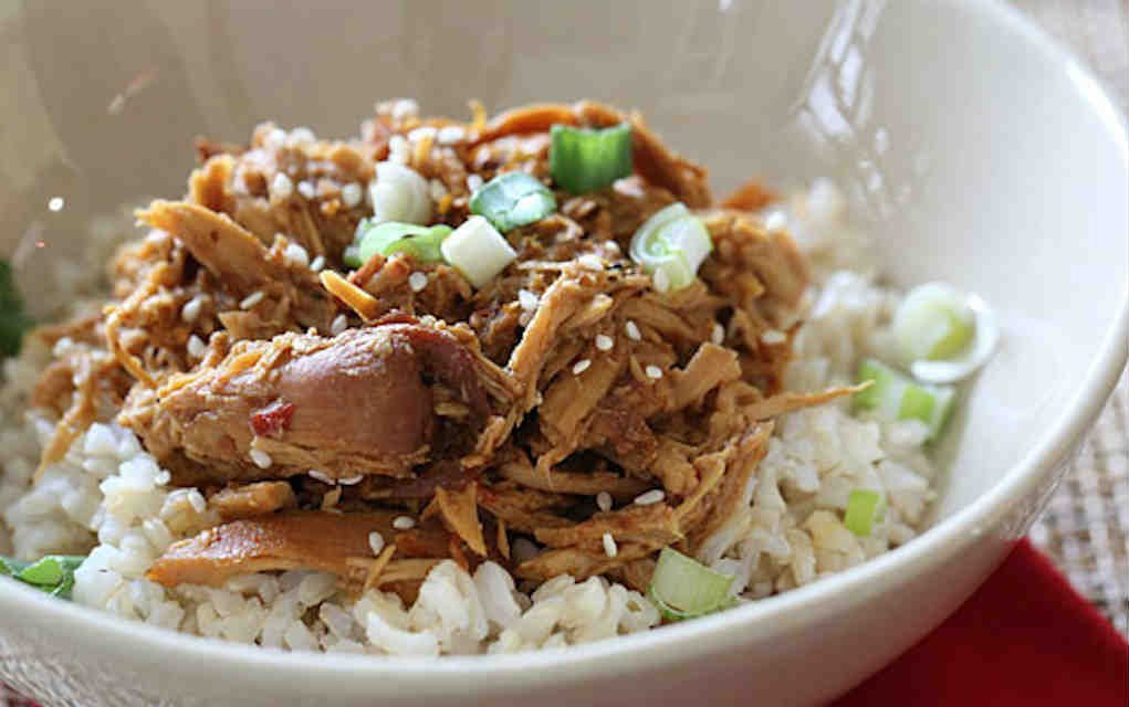 Sesame Honey Chicken - Skinnytaste - Mykidstime slow cooker family meals