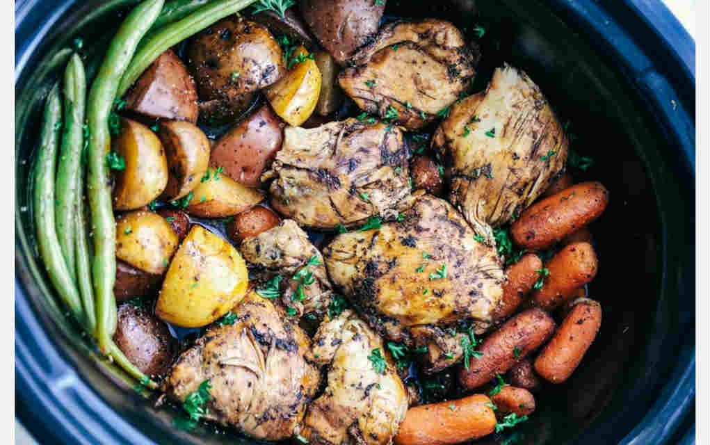 Slow Cooker Brown Sugar Balsamic Chicken - The Recipe Critic - Mykidstime