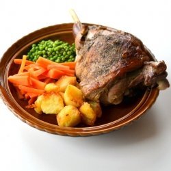 Slow Roast Leg of Lamb recipe