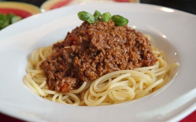 Spaghetti Bolognese recipe